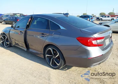2019 Honda Accord Sport from USA, damaged, VIN 1HGCV1F32KA059569